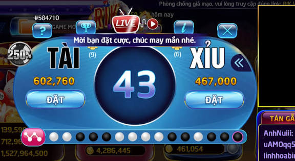 Giơới thiệu Tài xỉu online uy tín