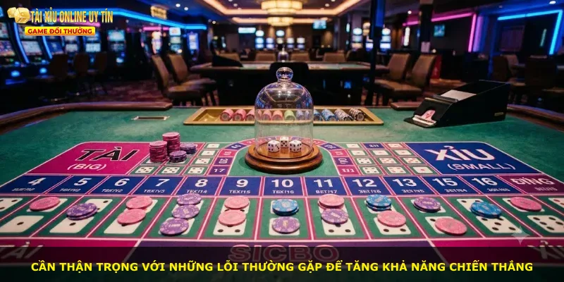 Cần thận trọng với những lỗi thường gặp để tăng khả năng chiến thắng