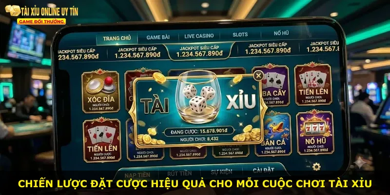 Chiến lược đặt cược hiệu quả cho mỗi cuộc chơi tài xỉu