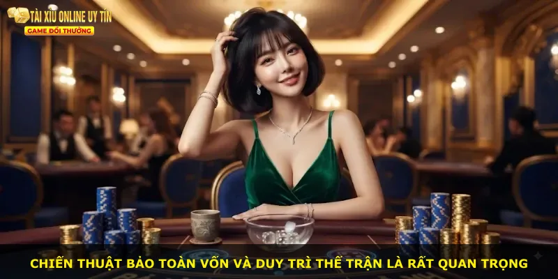 Chiến thuật bảo toàn vốn và duy trì thế trận là rất quan trọng