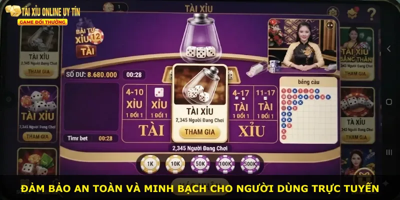 Đảm bảo an toàn và minh bạch cho người dùng trực tuyến