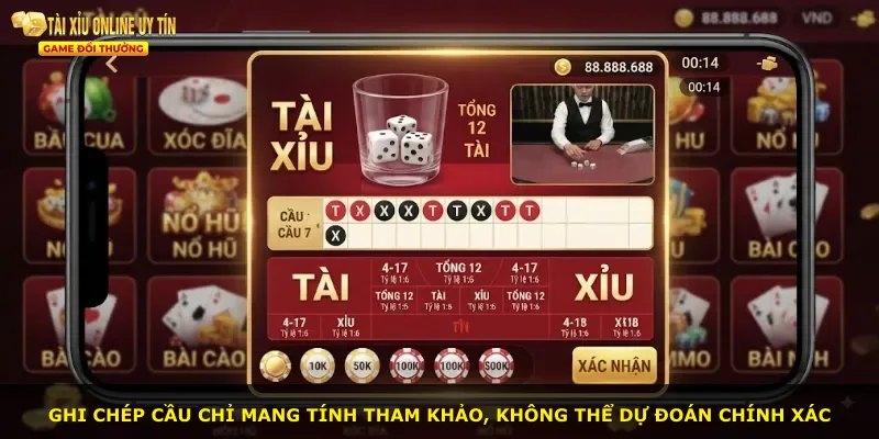 Ghi chép cầu chỉ mang tính tham khảo, không thể dự đoán chính xác