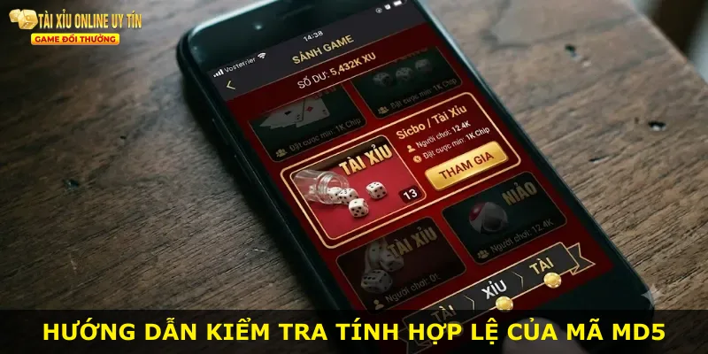 Hướng dẫn kiểm tra tính hợp lệ của mã MD5