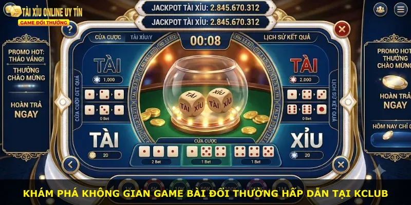 Khám phá không gian game bài đổi thưởng hấp dẫn tại KCLUB