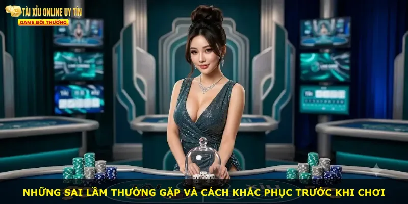 Những sai lầm thường gặp và cách khắc phục trước khi chơi