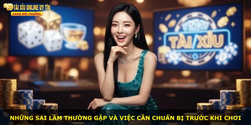 Những sai lầm thường gặp và việc cần chuẩn bị trước khi chơi