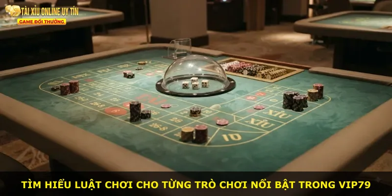 Tìm hiểu luật chơi cho từng trò chơi nổi bật trong VIP79